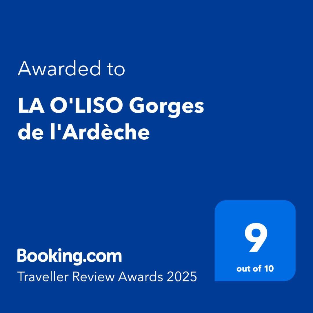 La O'Liso Gorges De L'Ardeche Villa Салава Екстериор снимка